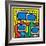 Untitled Pop Art-Keith Haring-Framed Giclee Print