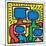 Untitled Pop Art-Keith Haring-Mounted Giclee Print