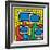 Untitled Pop Art-Keith Haring-Framed Giclee Print