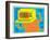 Untitled Pop Art-Keith Haring-Framed Giclee Print