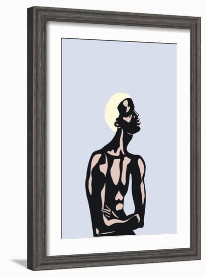 Untitled Portrait, 2016-Yi Xiao Chen-Framed Giclee Print