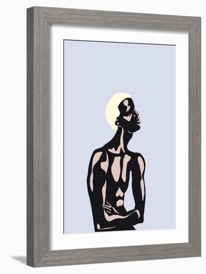 Untitled Portrait, 2016-Yi Xiao Chen-Framed Giclee Print