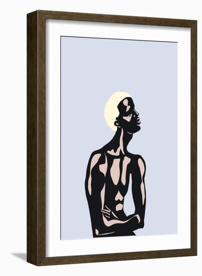 Untitled Portrait, 2016-Yi Xiao Chen-Framed Giclee Print