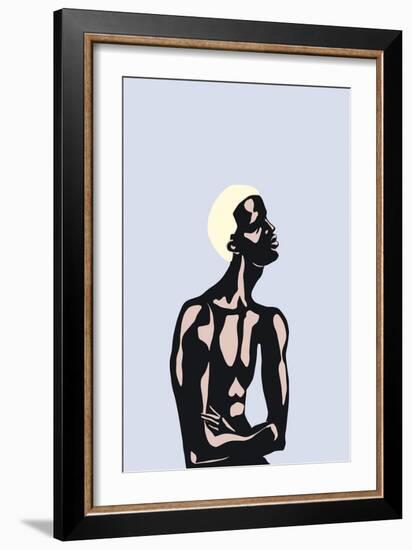 Untitled Portrait, 2016-Yi Xiao Chen-Framed Giclee Print
