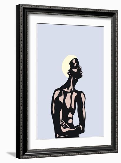 Untitled Portrait, 2016-Yi Xiao Chen-Framed Giclee Print