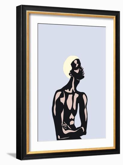 Untitled Portrait, 2016-Yi Xiao Chen-Framed Giclee Print