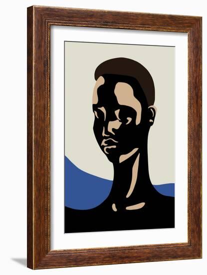 Untitled Portrait, 2017-Yi Xiao Chen-Framed Giclee Print