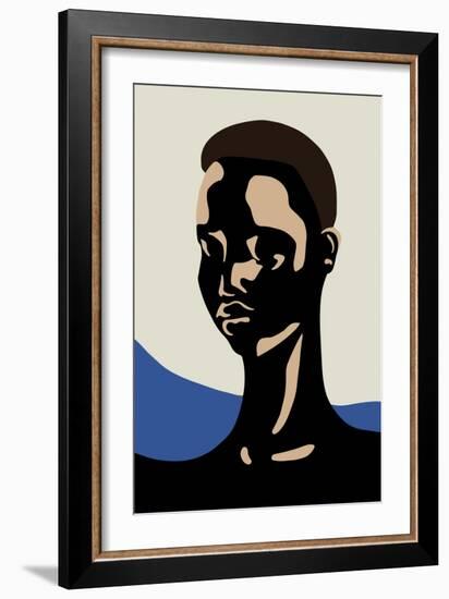 Untitled Portrait, 2017-Yi Xiao Chen-Framed Giclee Print