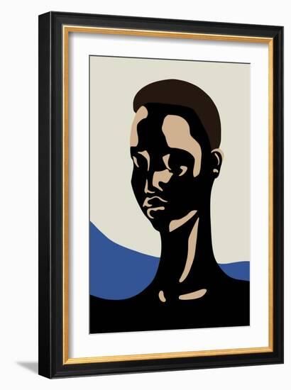 Untitled Portrait, 2017-Yi Xiao Chen-Framed Giclee Print