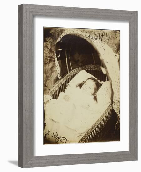 Untitled (Possibly Alice Gertrude Langton Clarke), 1864-Lewis Carroll-Framed Photographic Print