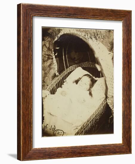 Untitled (Possibly Alice Gertrude Langton Clarke), 1864-Lewis Carroll-Framed Photographic Print