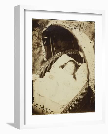 Untitled (Possibly Alice Gertrude Langton Clarke), 1864-Lewis Carroll-Framed Photographic Print