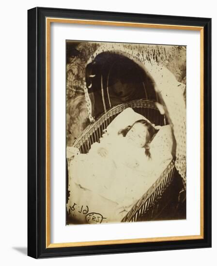 Untitled (Possibly Alice Gertrude Langton Clarke), 1864-Lewis Carroll-Framed Photographic Print