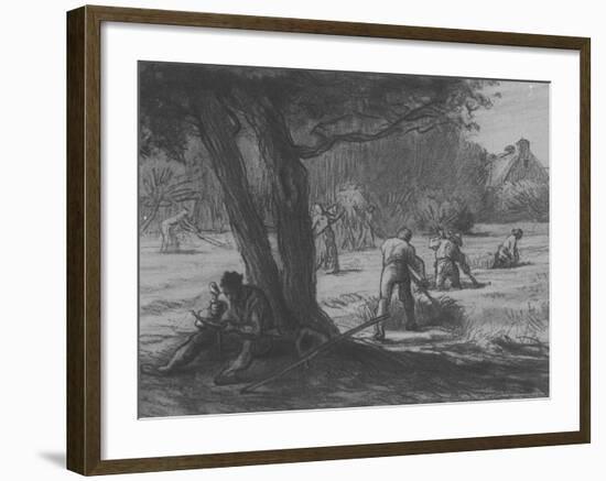 Untitled Print-Jean-François Millet-Framed Photographic Print