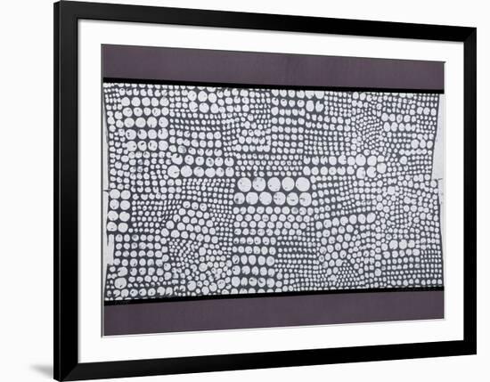 Untitled - Purple Pattern-Paul Maxwell-Framed Limited Edition