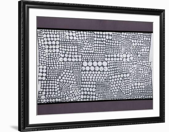 Untitled - Purple Pattern-Paul Maxwell-Framed Limited Edition