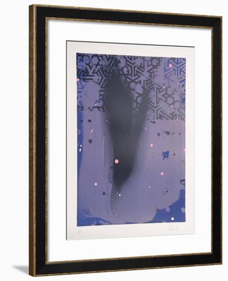 Untitled (Purple)-Hong Hao-Framed Limited Edition