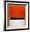 Untitled (Red, Black, White on Yellow), 1955-Mark Rothko-Framed Art Print