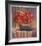 Untitled - Red Floral Arrangement-Jennifer Carlton-Framed Collectable Print