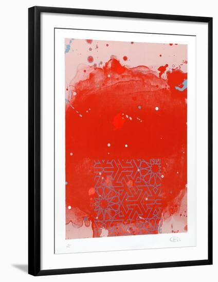 Untitled (Red)-Hong Hao-Framed Limited Edition