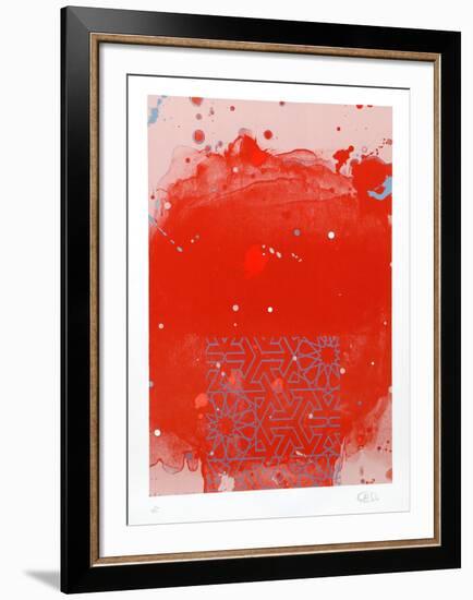 Untitled (Red)-Hong Hao-Framed Limited Edition