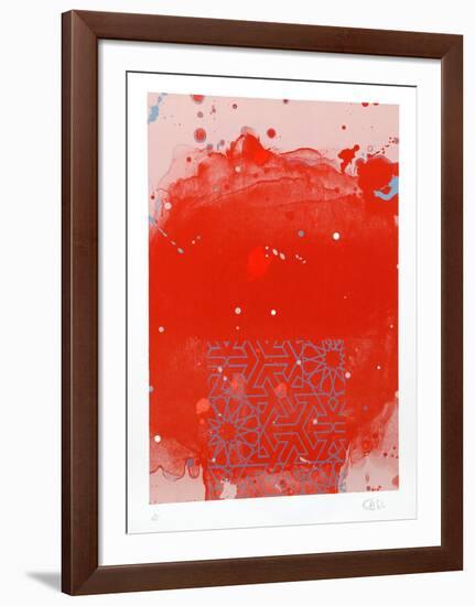 Untitled (Red)-Hong Hao-Framed Limited Edition