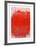 Untitled (Red)-Hong Hao-Framed Limited Edition