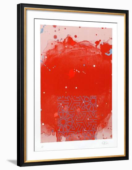 Untitled (Red)-Hong Hao-Framed Limited Edition