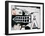 Untitled (Samo, New York)-Jean-Michel Basquiat-Framed Giclee Print