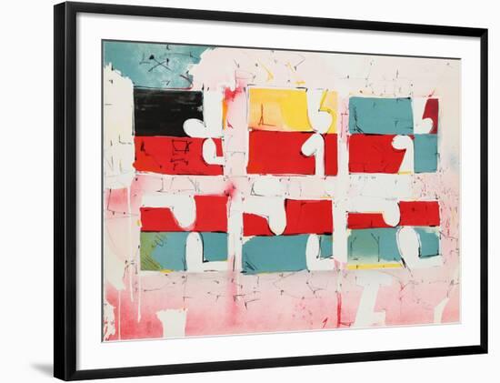 Untitled - Six Rectangles-Dimitri Petrov-Framed Limited Edition