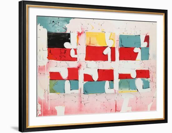 Untitled - Six Rectangles-Dimitri Petrov-Framed Limited Edition