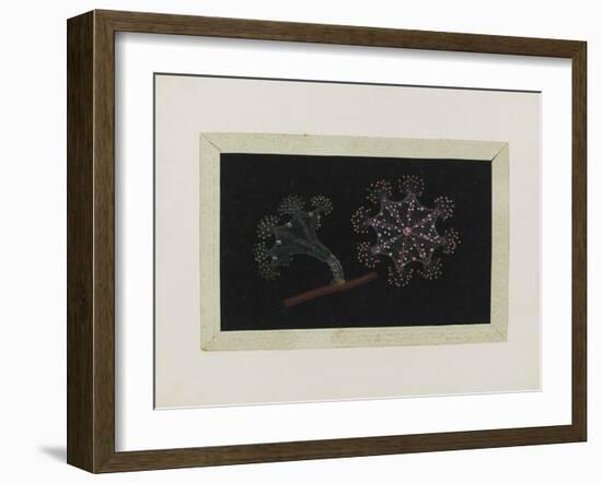 Untitled: Stalked Jellyfish-Philip Henry Gosse-Framed Giclee Print