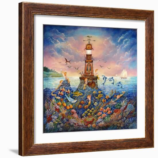 Untitled - Underwater-Bill Bell-Framed Giclee Print