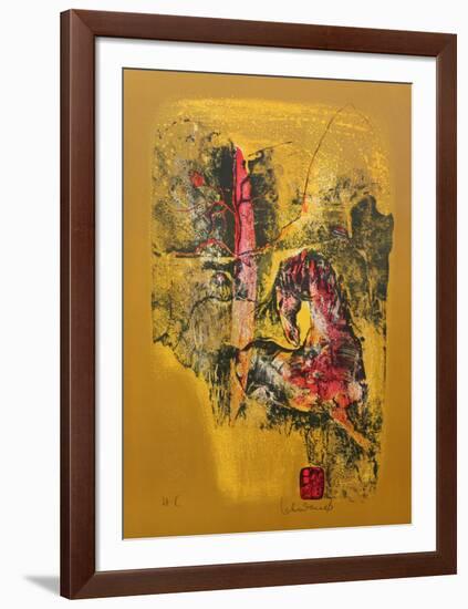 Untitled V-Lebadang-Framed Collectable Print