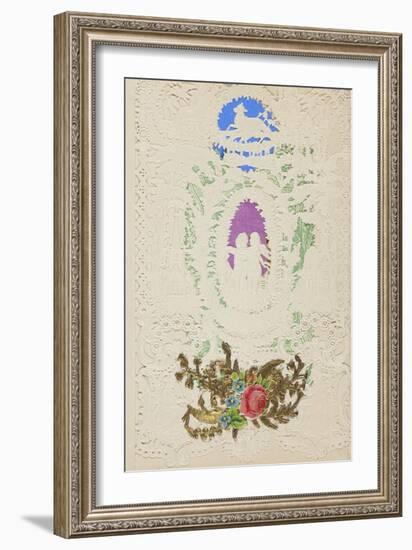 Untitled Valentine , 1850-59-Esther Howland-Framed Giclee Print