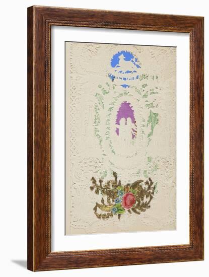 Untitled Valentine , 1850-59-Esther Howland-Framed Giclee Print