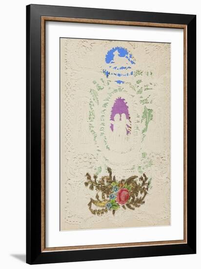 Untitled Valentine , 1850-59-Esther Howland-Framed Giclee Print