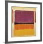 Untitled (Violet, Black, Orange, Yellow on White and Red), 1949-Mark Rothko-Framed Art Print