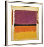 Untitled (Violet, Black, Orange, Yellow on White and Red), 1949-Mark Rothko-Framed Art Print