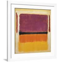 Untitled (Violet, Black, Orange, Yellow on White and Red), 1949-Mark Rothko-Framed Art Print