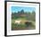 Untitled (White Deer and Bull)-Ivan Generalic-Framed Limited Edition