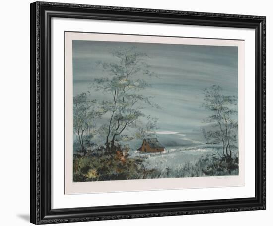 Untitled - Winter Landscape I-Bernard Charoy-Framed Collectable Print