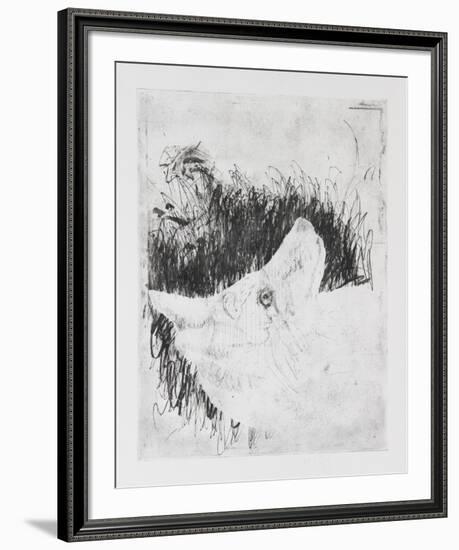 Untitled - Wolf Man-Donald Saff-Framed Collectable Print