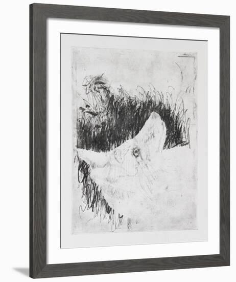 Untitled - Wolf Man-Donald Saff-Framed Collectable Print
