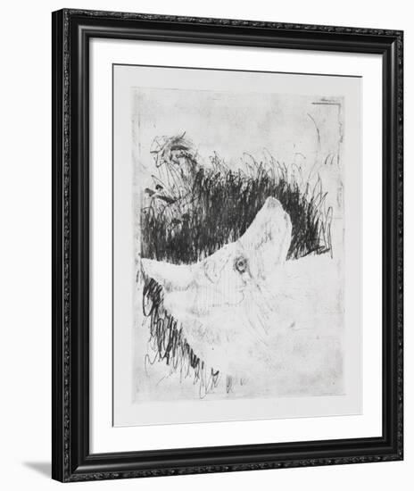 Untitled - Wolf Man-Donald Saff-Framed Collectable Print