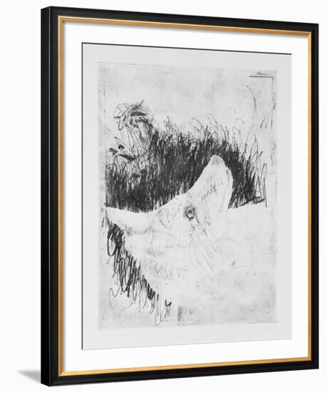 Untitled - Wolf Man-Donald Saff-Framed Collectable Print