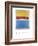 Untitled (Yellow, Red and Blue)-Mark Rothko-Framed Giclee Print