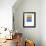 Untitled (Yellow, Red and Blue)-Mark Rothko-Framed Giclee Print displayed on a wall