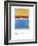 Untitled (Yellow, Red and Blue)-Mark Rothko-Framed Giclee Print