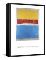 Untitled (Yellow, Red and Blue)-Mark Rothko-Framed Stretched Canvas